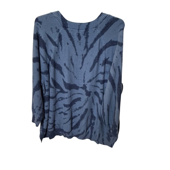 Wonderly Pullover V-Neck Tie Dye Style Sweater 4X - Picture 2 of 13